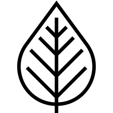 % 100 doğal etiket simgesi, satır biçimi illüstrasyonu