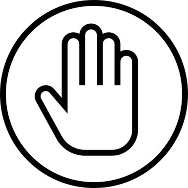 El yapımı ürün etiketi simgesi, satır biçimi illüstrasyonu