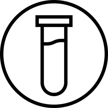 Koruyucu serbest etiket simgesi, satır biçimi illüstrasyonu