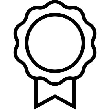 Premium kalite etiket simgesi, satır biçimi illüstrasyonu