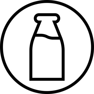 Laktozsuz etiket simgesi, satır biçimi illüstrasyonuName