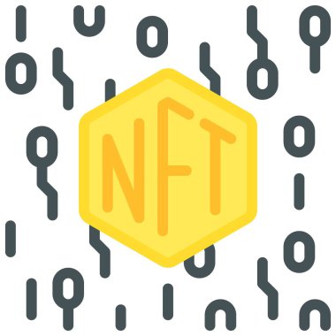 Nane simgesi, ödenebilir olmayan sembolik vektör illüstrasyonu