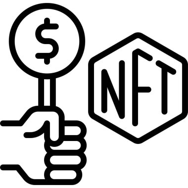 Teklif simgesi, ödenebilir olmayan sembolik vektör illüstrasyonu