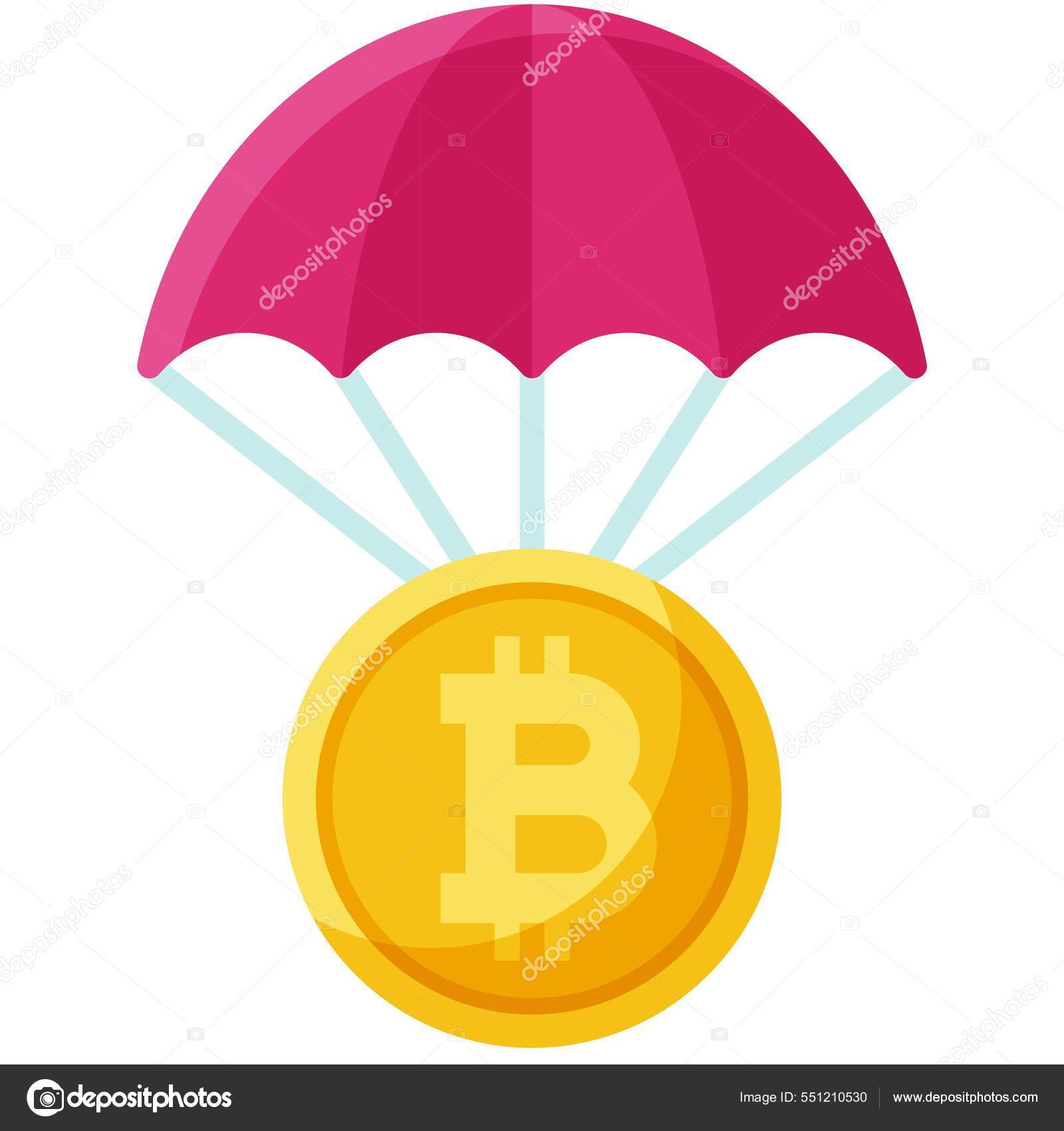 Image vectorielle Icône Largage Aérien Illustration Vectorielle Liée Crypto  Monnaie par ©lukpedclub.gmail.com - 551210530