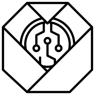 Paket simgesi, yerel finansman ile ilgili vektör illüstrasyonuName