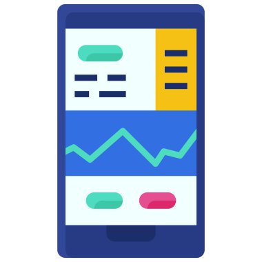 Uygulama simgesi, Kripto para birimiyle ilgili vektör illüstrasyonunu değiştir