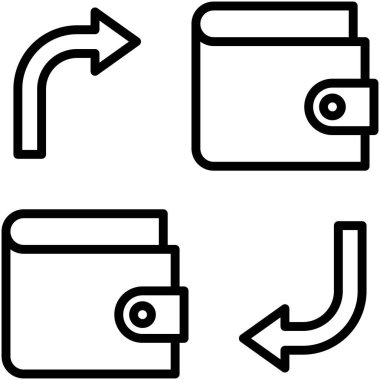 Aktarım simgesi, Kripto para birimi bağlantılı vektör çizimi