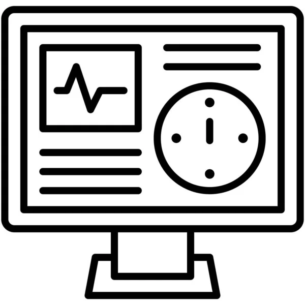 Ikona Hash Rate Ilustracja Wektora Związana Technologią Blockchain — Wektor stockowy