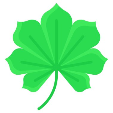 Yaprak simgesi, Ukrayna ve Ukrayna bağlantılı vektör illüstrasyonu