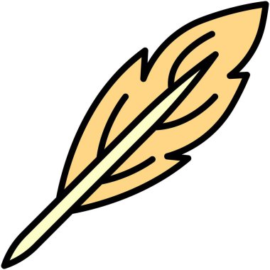 Tüy simgesi, Hamursuz Bayramı veya Pesach ile ilgili vektör illüstrasyonu