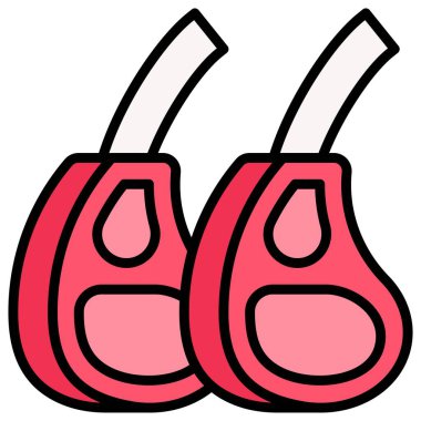 Kuzu simgesi, Hamursuz Bayramı veya Pesach ile ilgili vektör illüstrasyonu