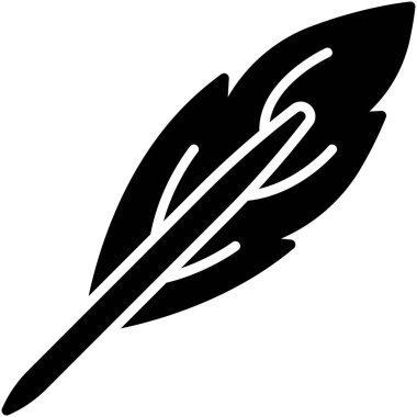 Tüy simgesi, Hamursuz Bayramı veya Pesach ile ilgili vektör illüstrasyonu