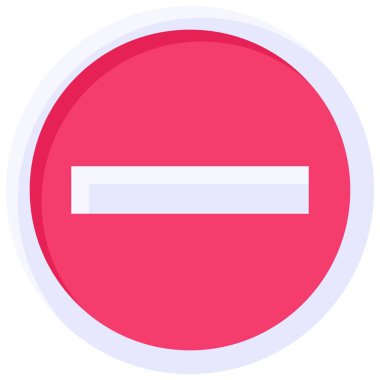 Girdi simgesi yok, sembol yok veya yasaklı vektör çizimi yok