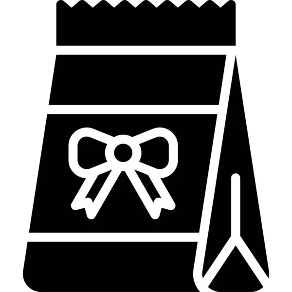 Ikone Der Geschenktüte Vektor Illustration Zur Festa Junina — Stockvektor