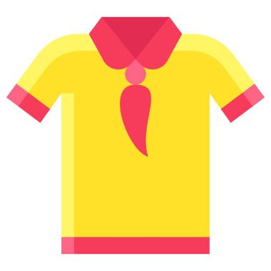 Gömlek simgesi, Festa junina bağlantılı vektör illüstrasyonu