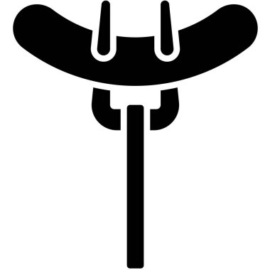 Çatal simgesinde sosis, 4 Temmuz İlgili vektör illüstrasyonu