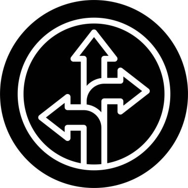 Direction arrow icon, location map and navigation vector illustration