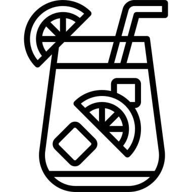 Tinto De Verano Kokteyl ikonu, Alkolik karışık içecek temsili