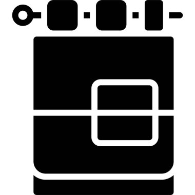 Penisilin Kokteyl ikonu, Alkolik karışık içki vektörü illüstrasyonu