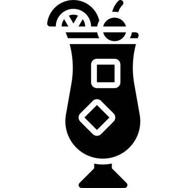 Singapur Askısı Kokteyl ikonu, Alkolik karışık içecek temsili