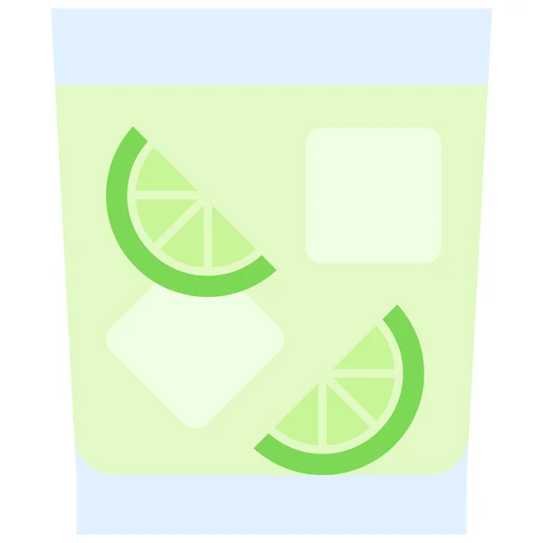 Icono Cóctel Caipiroska Ilustración Vectores Bebidas Alcohólicas Mixtas — Archivo Imágenes Vectoriales