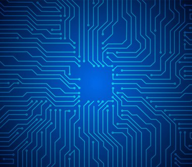 Elektronik pano. Devre mühendisliği teknolojisi. Yüksek teknoloji dijital veri bağlantı sistemi konsepti veya bilgisayar elektronik baskılı devre devre mikro devre tasarımı