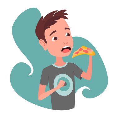 Çocuk kahvaltı yapıyor ya da öğle yemeği yiyor. Yemek yiyen çocuk. Çocuklar yemeklerden hoşlanır. Beslenme alışkanlıkları
