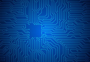 Elektronik pano. Devre mühendisliği teknolojisi. Yüksek teknoloji dijital veri bağlantı sistemi konsepti veya bilgisayar elektronik baskılı devre devre mikro devre tasarımı