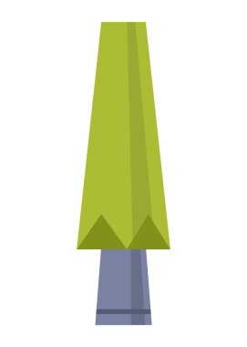 Beyaz arka planda izole edilmiş klasik masa lambası. İç tasarımın için dekoratif bir lamba parçası. Düz vektör.