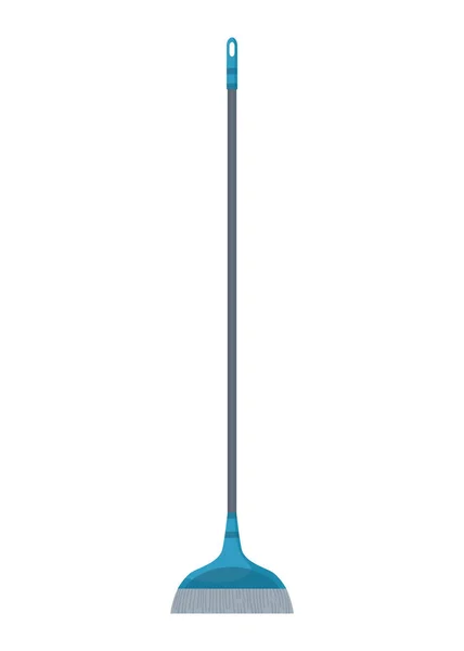 Broom Mop Icon Hygiene Handling Equipment Object Illustration Household Mop — 图库矢量图片