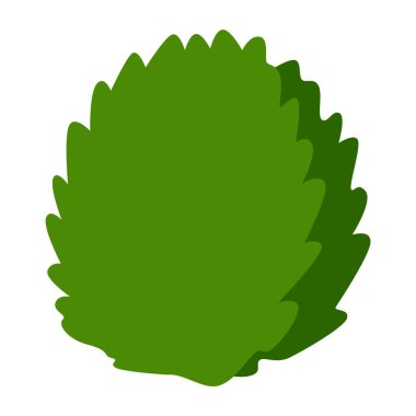 Isometric açık havuz tasarımı elementi. Yaratıcı çalı. Yaz tatili konsepti vektör illüstrasyonu. Su parkı sembolü.