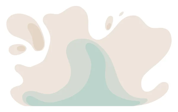 Abstrakter Hintergrund Pastellfarbe Einfach Editierbares Farbiges Vektorbild Geeignet Für Tapeten — Stockvektor