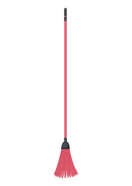 Broom Mop Icon Hygiene Handling Equipment Object Illustration Household Mop — Vetor de Stock