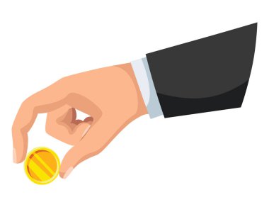 Banka birikimleri, parayla el ele. Kalabalık fon ve tasarruf konsepti. Para veya yatırım birikimi.