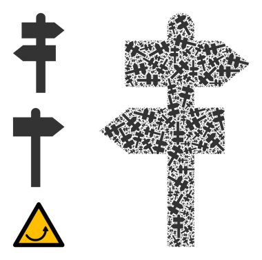 Özyineleme Yolu İşaret Simgesi Öz Bileşimi