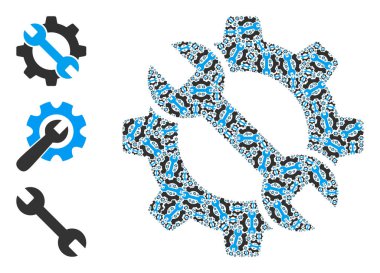 Özyinelemeli Onarım Araçları Simgesi Bileşimi