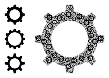 Özyinelemeli Veri Simgesi Mozaiği