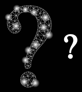 Parlak Web Ağı Parlak Benekli Bilinmeyen Simge