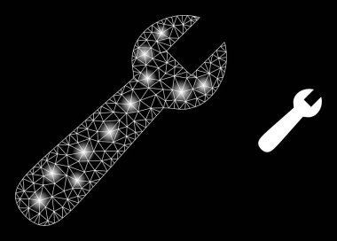 Parlak Web Ağı Parlak Benekli Simge Anahtarı