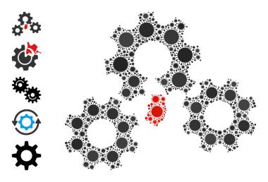 Bozuk Vites Mekanizması Simgesi - Bulaşıcı Mozaik ve Diğer Simgeler