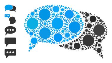 Sohbet Mesajları Simgesi - Bacilla Kompozisyonu ve Diğer Simgeler