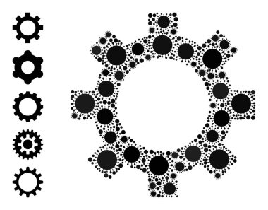 Cog Simgesi - Bulaşıcı Kolaj ve Bonus Simgeleri