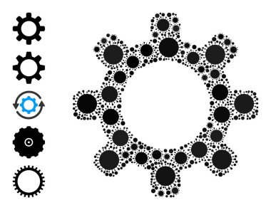 Cog Simgesi - Bacilla Mozaiği ve Daha Fazla Simge