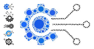 Dijital Sensör İşaretleme Simgesi - Bacilla Mozaiği ve Daha Fazla Simge