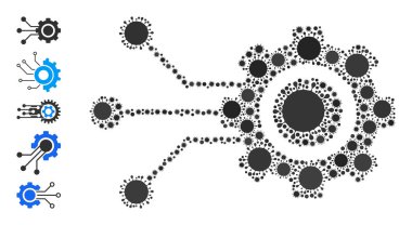 Vites Bağlantıları Simgesi - Bulaşıcı Bileşim ve Diğer Simgeler