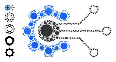 Vites Çözüm Simgesi - Virüs Mozaiği ve Daha Fazla Simge