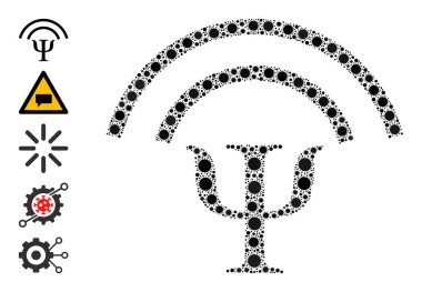 Zihinsel Dalgalar Simgesi - Covid-2019 Kompozisyon ve Daha Fazla Simge