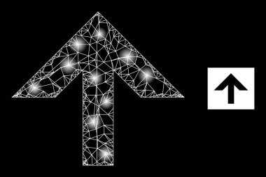 Parlak Ağ Işıltılı Ağ Simgesine Taşı