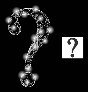 Parlak Yumurtadan Çıkan Parlak Benekli Bilinmeyen Ağ Simgesi