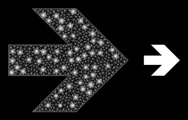 Sağ Simgeyi Taşı - Parlaklıklarla Üçgenlenmiş Ağ